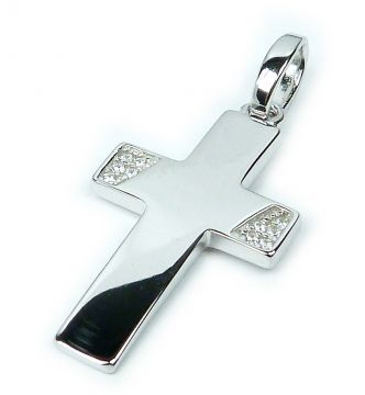 Stříbrný křížek 1356