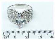 Stříbrný prsten 1396 Velikost 63