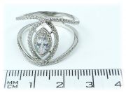 Stříbrný prsten 1392/2 Velikost 62