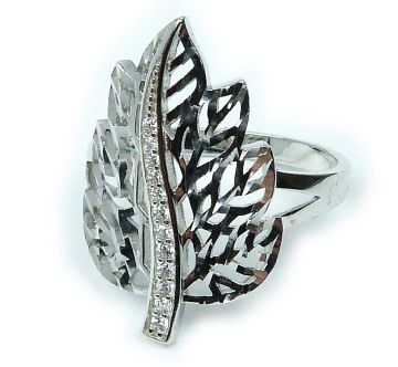 Stříbrný prsten 1387/2 Velikost 65