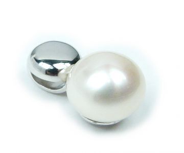 Stříbrný přívěsek 29-2192 s perlou