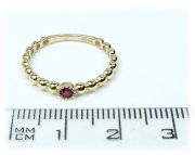 Zlatý prsten MLKR18R Velikost 54