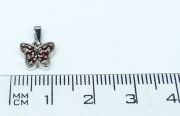 Stříbrný přívěsek s granáty AGR41024
