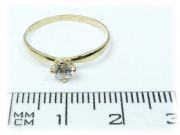 Zlatý prsten HE52 veliákost 52