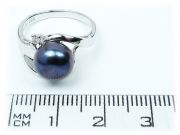 Stříbrný prsten s perlou SVLIR012469 velikost 53