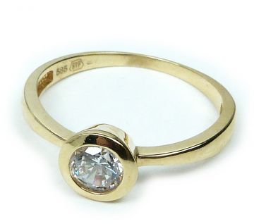 Zlatý prsten 221000267 velikost 57