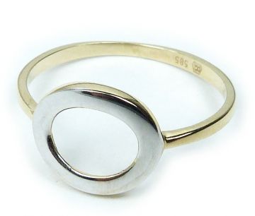Zlatý prsten 1863 velikost 53