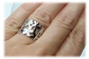 Stříbrný prsten 1390 Velikost 55