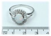 Stříbrný prsten 1391/1 Velikost 55