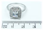 Stříbrný prsten 1398/1 Velikost 57