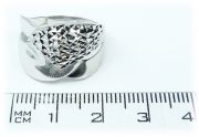 Stříbrný prsten 950/2 velikost 57