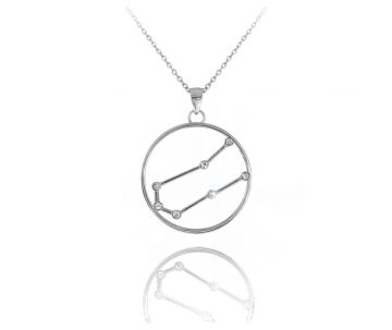 Stříbrný náhrdelník Blíženci JMAS9506SN45