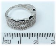 Prsten z bílého zlata PYZ03002W -velikost 53