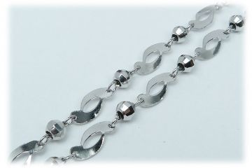 Stříbrný náhrdelník 42+3 cm 092002