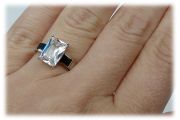Stříbrný prsten AG108 velikost 52