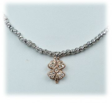 Stříbrný náhrdelník  243  42-45 cm