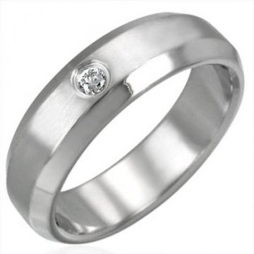 Ocelový prsten Lenis velikost 56
