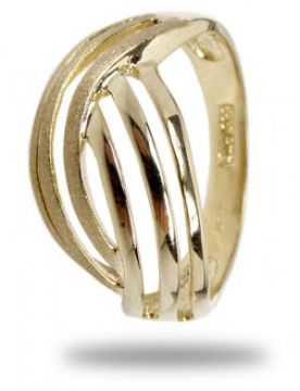 Zlatý prsten velikost 53