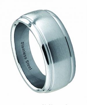 Ocelový prsten RSS54