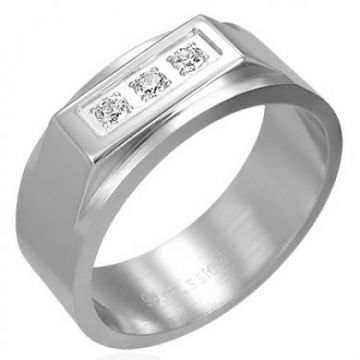Ocelový prsten Lenis Velikost 51