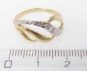 Zlatý prsten velikost 54