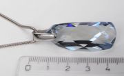 Stříbrný náhrdelník s českým křišťálem