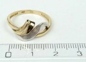 Zlatý prsten velikost 58