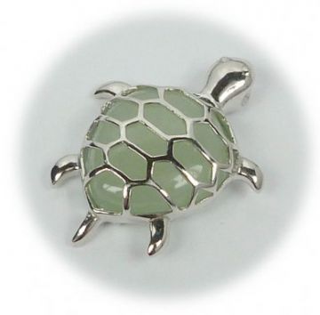 Stříbrný přívěsek želva