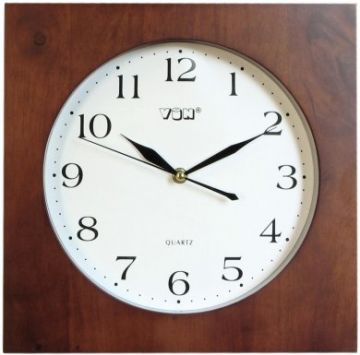 Dřevěné nástěnné hodiny (HPW997-1)