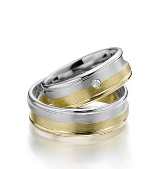 Zlaté snubní prsteny Adoré luxe A40