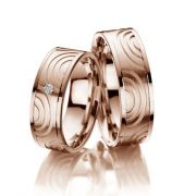 Zlaté snubní prsteny Adoré luxe A47
