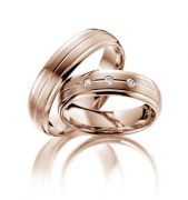 Zlaté snubní prsteny Adoré luxe A51