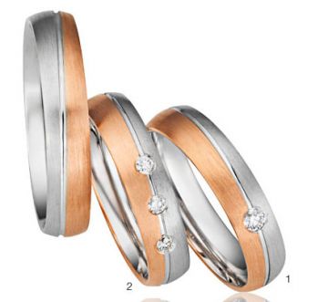 Zlaté snubní prsteny Adora  A13