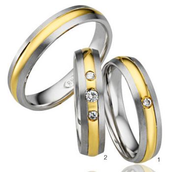 Zlaté snubní prsteny Adora  A26