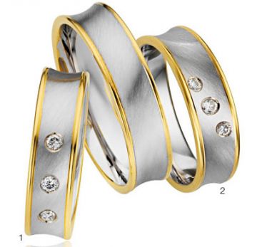 Zlaté snubní prsteny Adora  A29