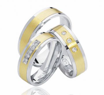 Zlaté snubní prsteny Vendora  R23