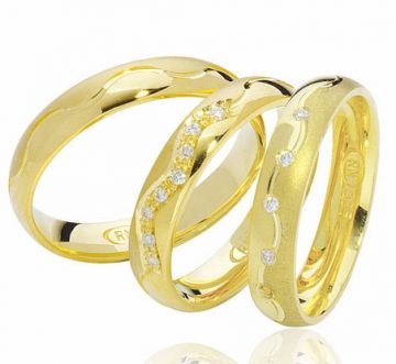 Zlaté snubní prsteny Vendora  R29