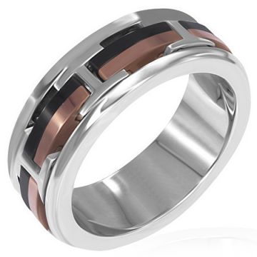 Ocelový prsten LenisVRR157 Vel. 57