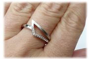 Stříbrný prsten 29-2155 Velikost 57