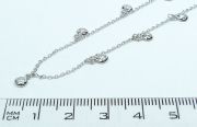 Stříbrný náhrdelník 87580