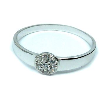 Stříbrný prsten 293