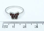 Prsten s granáty AGR21022 velikost 53