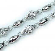 Stříbrný náhrdelník 303522 délka 42+3 cm