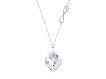 Stříbrný náhrdelník Faith Preciosa 602500
