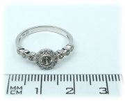 Prsten z bílého zlata 1799 velikost 53