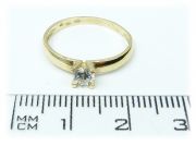 Zlatý prsten HE51 velikost 50
