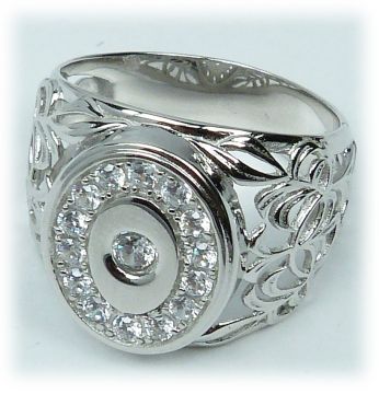 Stříbrný prsten 405 velikost 68