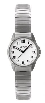 Dámské ocelové pružné hodinky LAVVU LWL5010