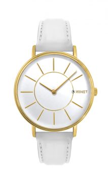 Dámské hodinky Minet Broadway Luxury White MWL5036