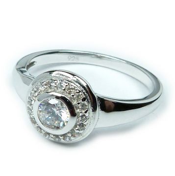 Stříbrný prsten 426001052 Velikost 54